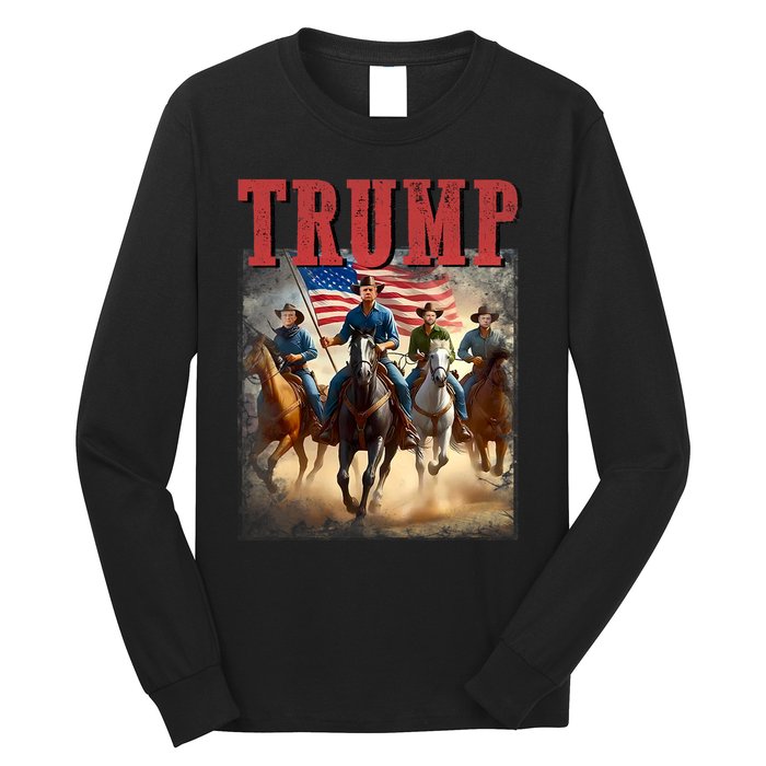 Trump Vance Kennedy Presidential Election 2024 Long Sleeve Shirt