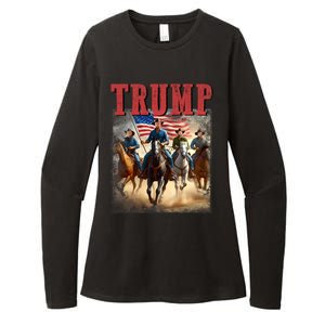 Trump Vance Kennedy Presidential Election 2024 Womens CVC Long Sleeve Shirt