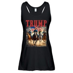 Trump Vance Kennedy Presidential Election 2024 Ladies Essential Flowy Tank