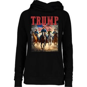 Trump Vance Kennedy Presidential Election 2024 Womens Funnel Neck Pullover Hood