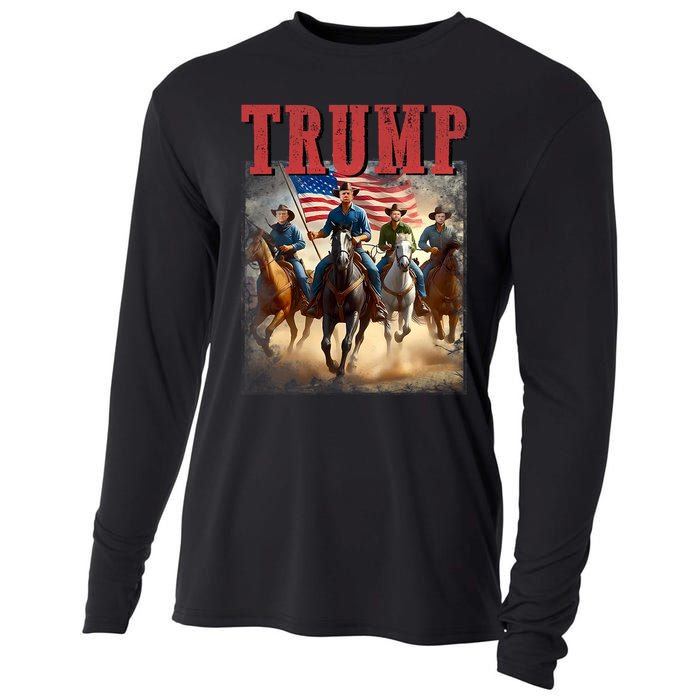 Trump Vance Kennedy Presidential Election 2024 Cooling Performance Long Sleeve Crew