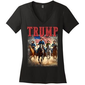 Trump Vance Kennedy Presidential Election 2024 Women's V-Neck T-Shirt