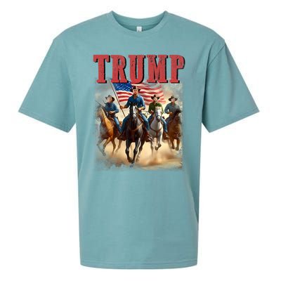 Trump Vance Kennedy Presidential Election 2024 Sueded Cloud Jersey T-Shirt