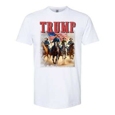 Trump Vance Kennedy Presidential Election 2024 Softstyle CVC T-Shirt