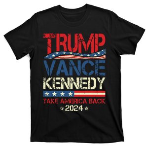 Trump Vance Kennedy Take America Back 2024 Election T-Shirt