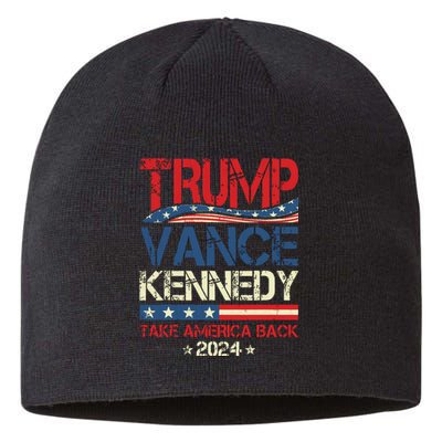 Trump Vance Kennedy Take America Back 2024 Election Sustainable Beanie