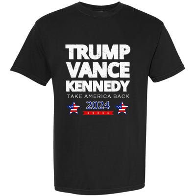 Trump Vance Kennedy 2024 Election Garment-Dyed Heavyweight T-Shirt