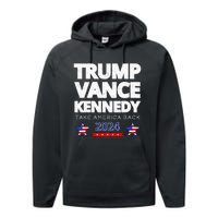 Trump Vance Kennedy 2024 Election Performance Fleece Hoodie