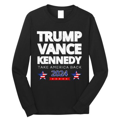 Trump Vance Kennedy 2024 Election Long Sleeve Shirt