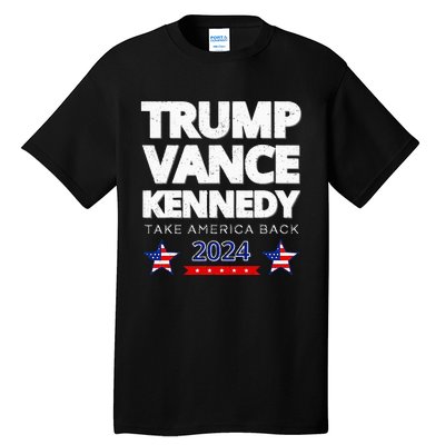 Trump Vance Kennedy 2024 Election Tall T-Shirt