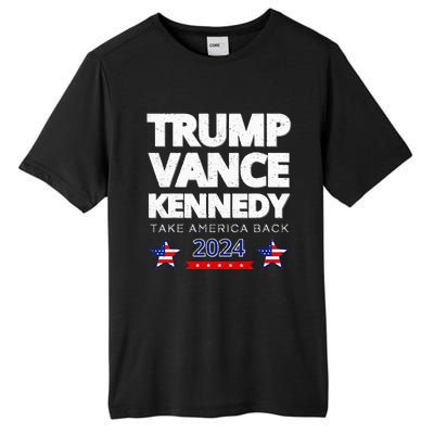 Trump Vance Kennedy 2024 Election Tall Fusion ChromaSoft Performance T-Shirt