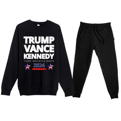 Trump Vance Kennedy 2024 Election Premium Crewneck Sweatsuit Set