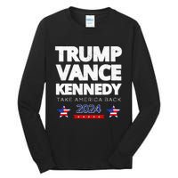 Trump Vance Kennedy 2024 Election Tall Long Sleeve T-Shirt