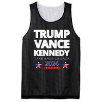 Trump Vance Kennedy 2024 Election Mesh Reversible Basketball Jersey Tank