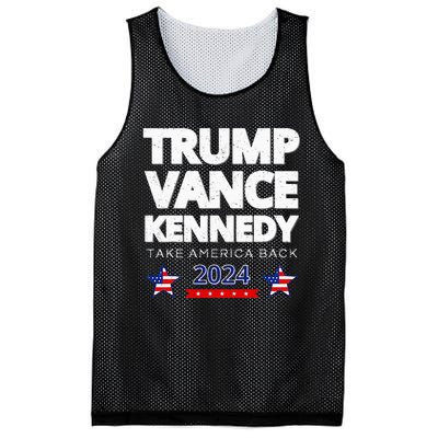 Trump Vance Kennedy 2024 Election Mesh Reversible Basketball Jersey Tank