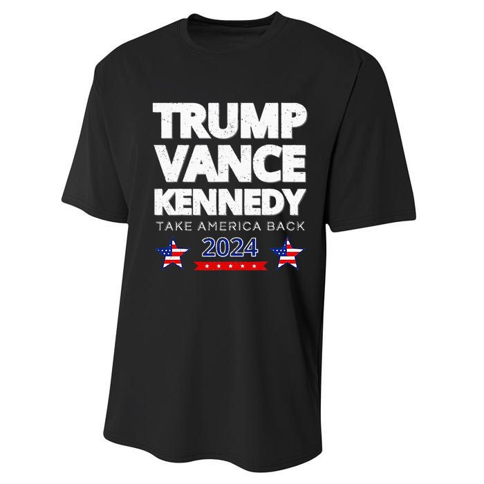 Trump Vance Kennedy 2024 Election Performance Sprint T-Shirt