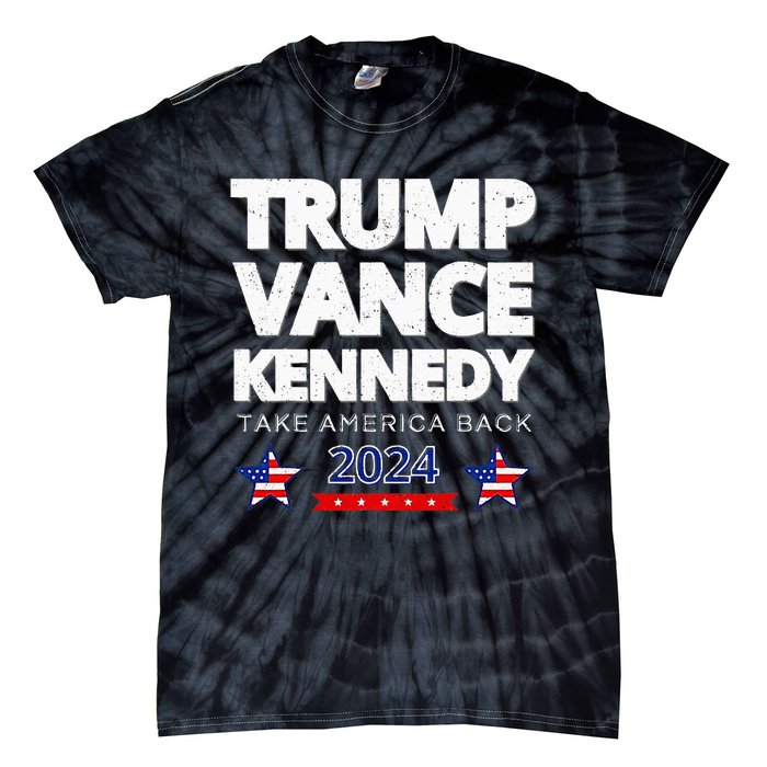 Trump Vance Kennedy 2024 Election Tie-Dye T-Shirt