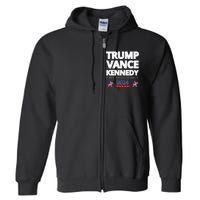 Trump Vance Kennedy 2024 Election Full Zip Hoodie