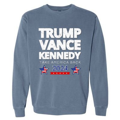 Trump Vance Kennedy 2024 Election Garment-Dyed Sweatshirt