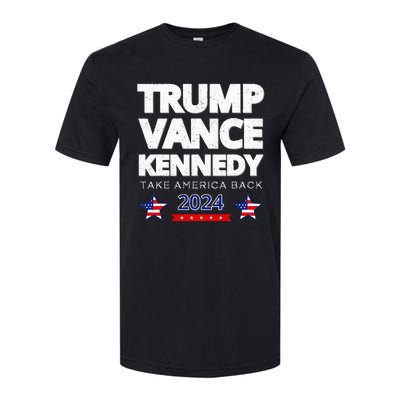 Trump Vance Kennedy 2024 Election Softstyle CVC T-Shirt