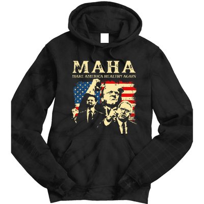 Trump Vance Kennedy Maha 2024 Funny Trump 45 47 Pro Trumpt Tie Dye Hoodie