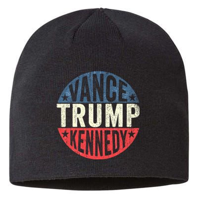 Trump Vance Kennedy Checkmate 2024 Vintage Sustainable Beanie