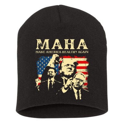 Trump Vance Kennedy Maha 2024 Funny Trump 45 47 Pro Trump Short Acrylic Beanie