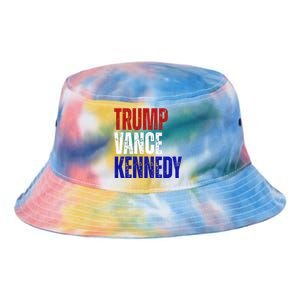 Trump Vance Kennedy Presidential Election Tie Dye Newport Bucket Hat