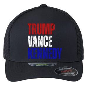 Trump Vance Kennedy Presidential Election Flexfit Unipanel Trucker Cap