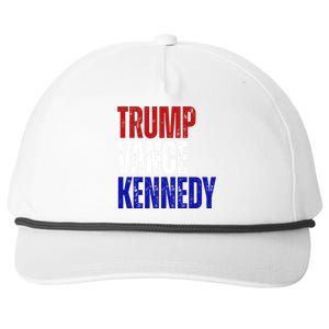 Trump Vance Kennedy Presidential Election Snapback Five-Panel Rope Hat