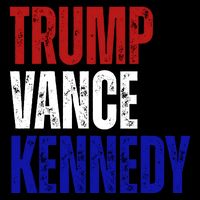 Trump Vance Kennedy Presidential Election Toddler Hoodie