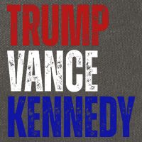 Trump Vance Kennedy Presidential Election Cotton Canvas Backpack