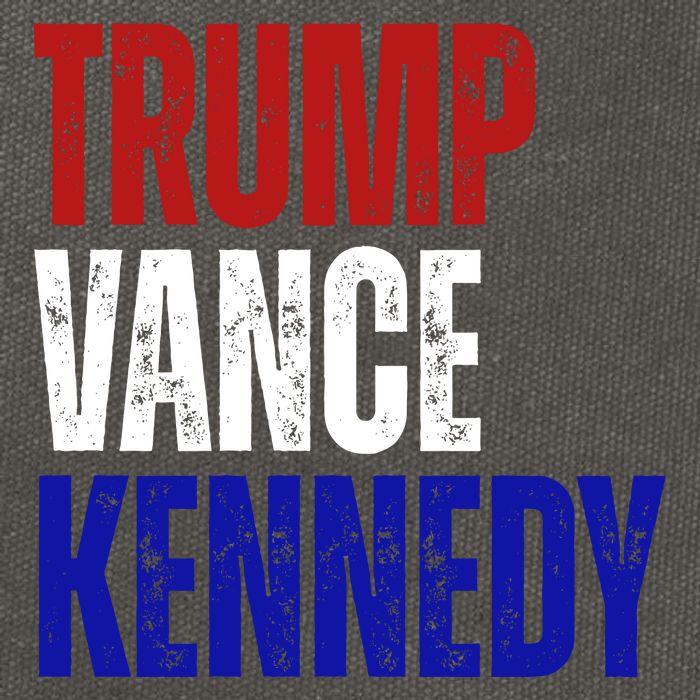 Trump Vance Kennedy Presidential Election Cotton Canvas Backpack