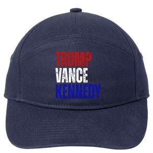 Trump Vance Kennedy Presidential Election 7-Panel Snapback Hat