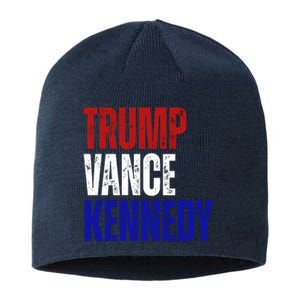 Trump Vance Kennedy Presidential Election Sustainable Beanie