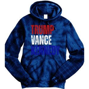 Trump Vance Kennedy Presidential Election Tie Dye Hoodie