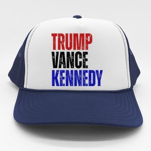 Trump Vance Kennedy Presidential Election Trucker Hat