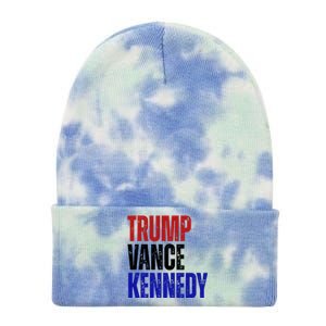 Trump Vance Kennedy Presidential Election Tie Dye 12in Knit Beanie