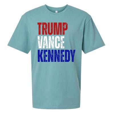 Trump Vance Kennedy Presidential Election Sueded Cloud Jersey T-Shirt