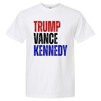 Trump Vance Kennedy Presidential Election Garment-Dyed Heavyweight T-Shirt