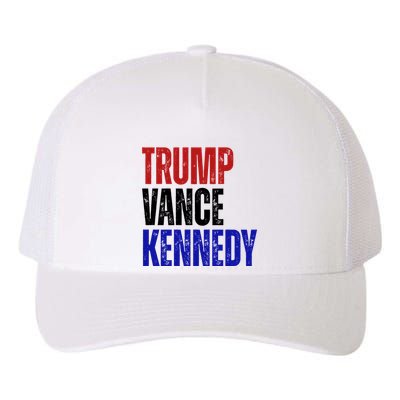 Trump Vance Kennedy Presidential Election Yupoong Adult 5-Panel Trucker Hat
