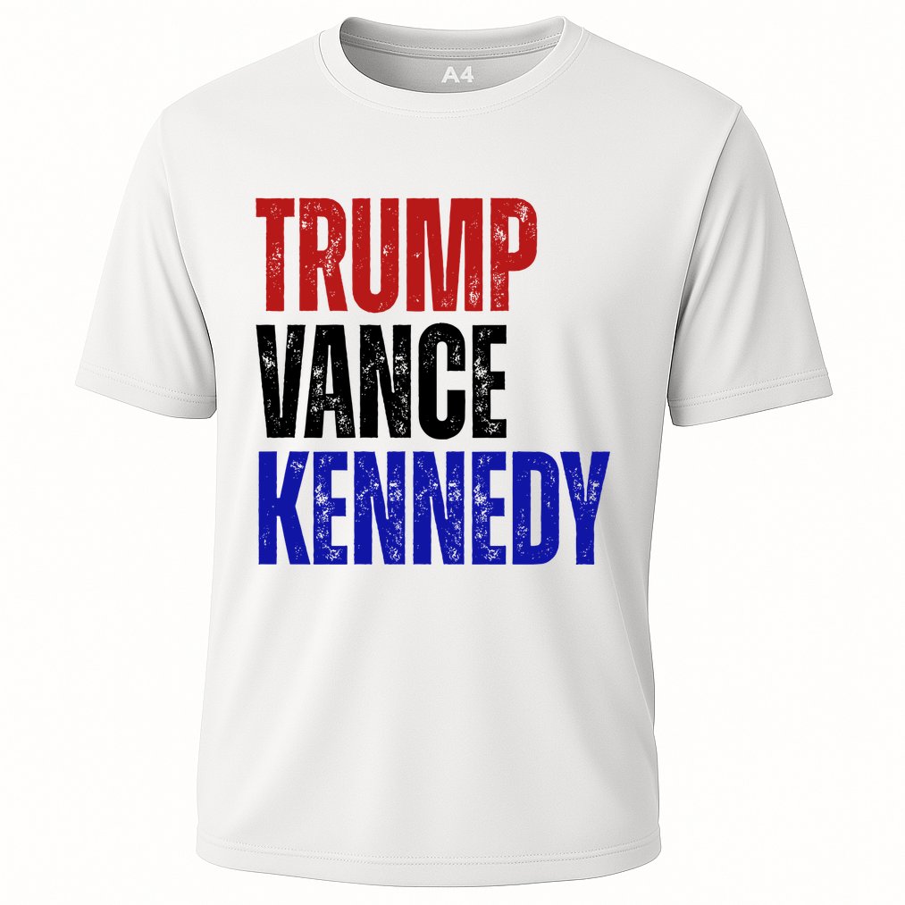 Trump Vance Kennedy Presidential Election Cooling Performance Crew T-Shirt