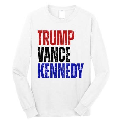Trump Vance Kennedy Presidential Election Long Sleeve Shirt