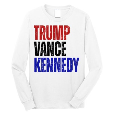 Trump Vance Kennedy Presidential Election Long Sleeve Shirt