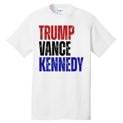 Trump Vance Kennedy Presidential Election Tall T-Shirt