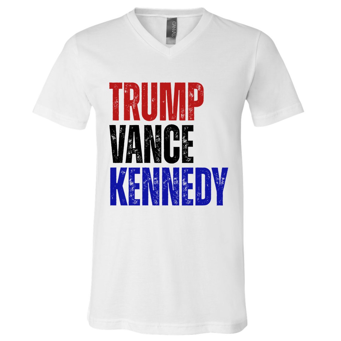 Trump Vance Kennedy Presidential Election V-Neck T-Shirt