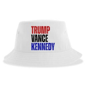 Trump Vance Kennedy Presidential Election Sustainable Bucket Hat