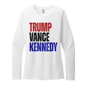 Trump Vance Kennedy Presidential Election Womens CVC Long Sleeve Shirt