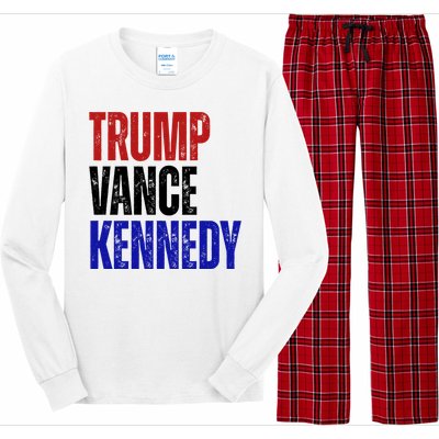 Trump Vance Kennedy Presidential Election Long Sleeve Pajama Set