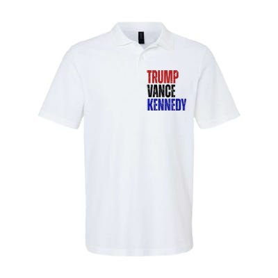 Trump Vance Kennedy Presidential Election Softstyle Adult Sport Polo